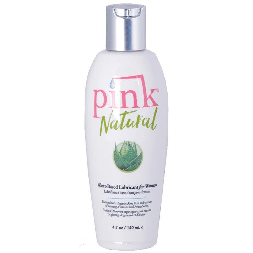 Pink Natural Personal Lube - 4.7oz