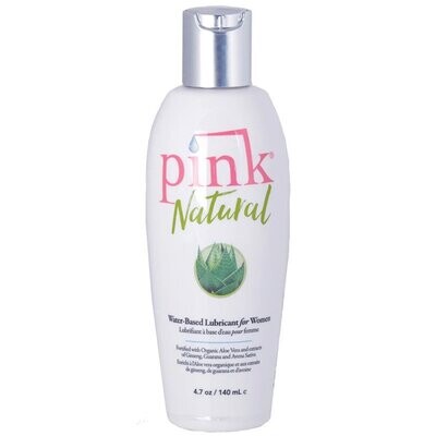 Pink Natural Personal Lube - 4.7oz