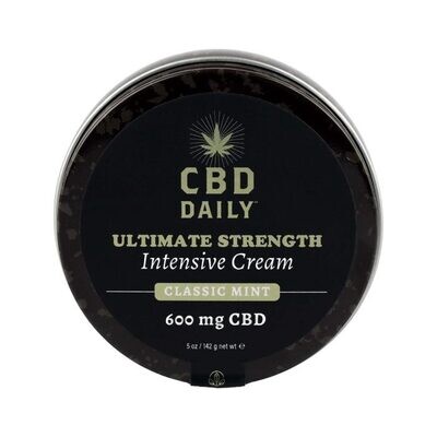 CBD Daily Ultimate Strength Intensive Cream Classic Mint 5oz