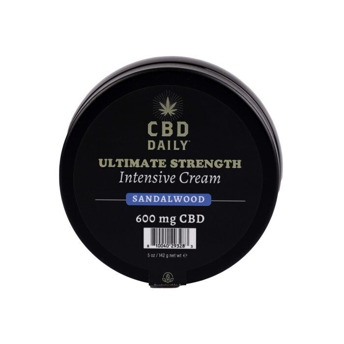 CBD Daily Ultimate Strength Intensive Cream Sandlewood 5oz