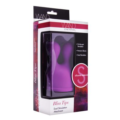 Wand Essentials Bliss Tips Dual Stimulation Attachment