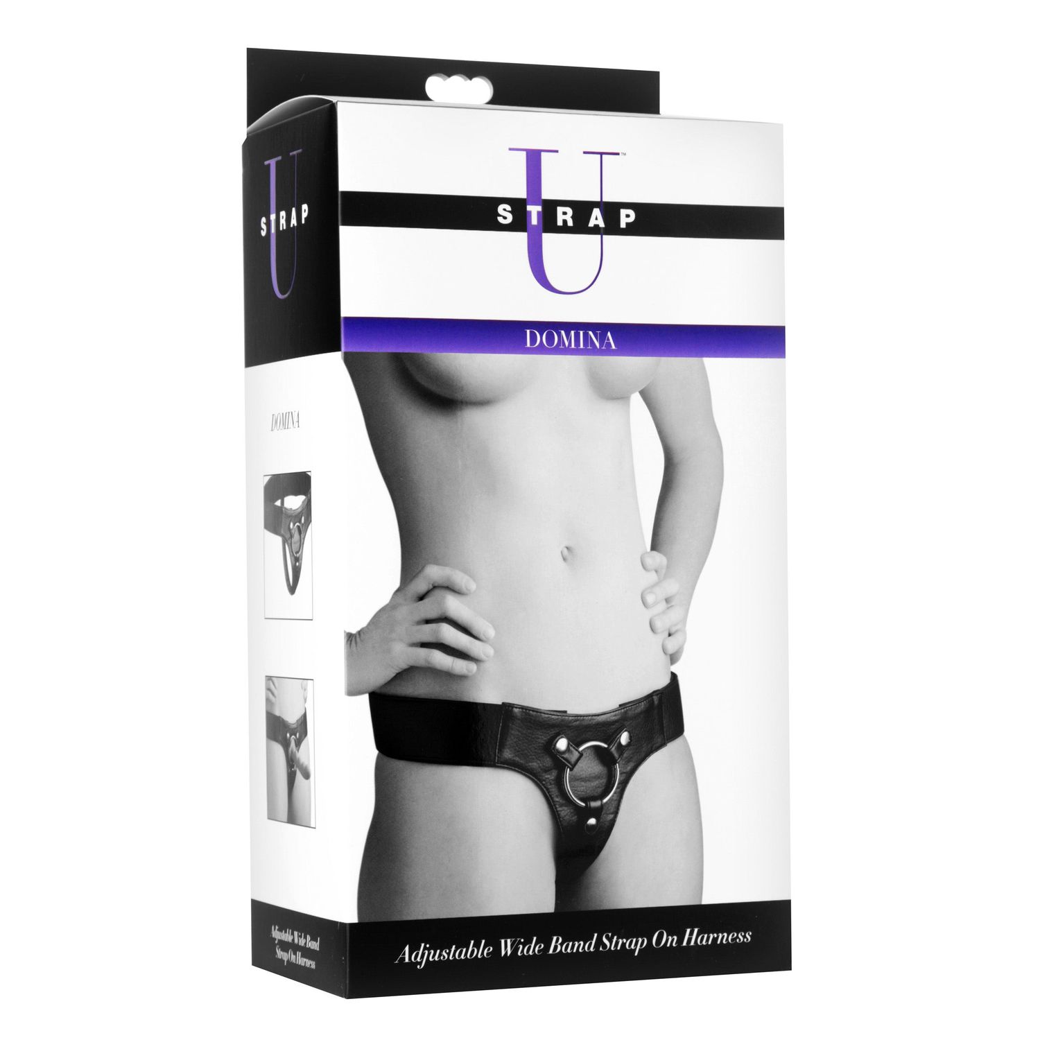 Strap U Domina Adjustable Wide Band Strap On Harness