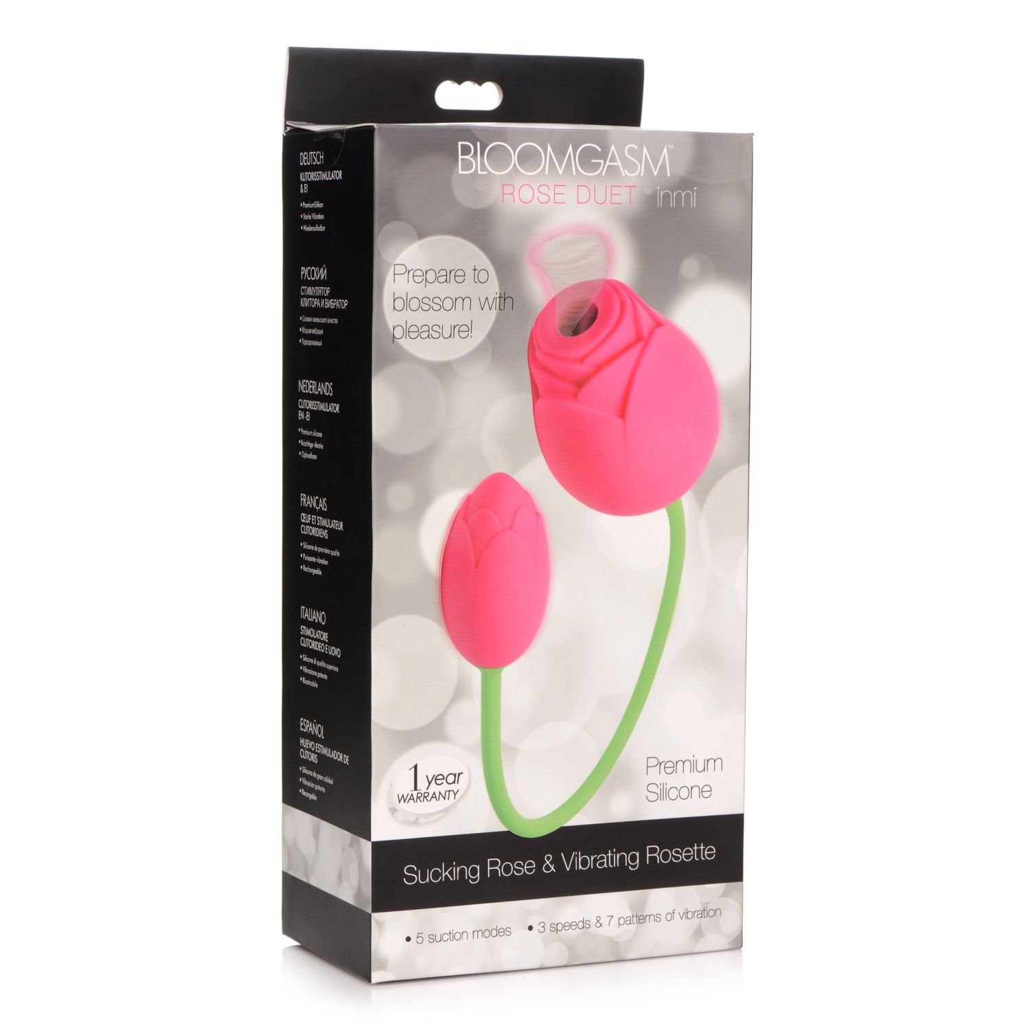 Inmi Bloomgasm Rose Duet Sucking Rose & Vibrating Rosette