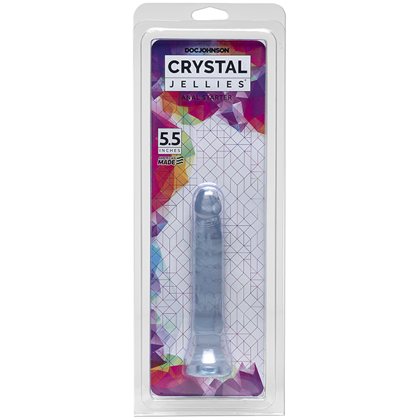 Crystal Jellies 5.5" Anal Starter Clear