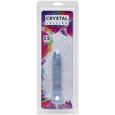 Crystal Jellies 5.5" Anal Starter Clear