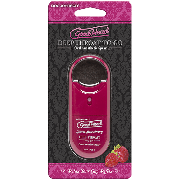 Goodhead Deep Throat Spray Strawberry