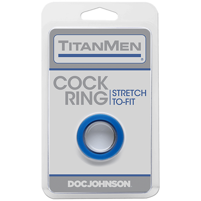 Titanmen Cock Ring Blue
