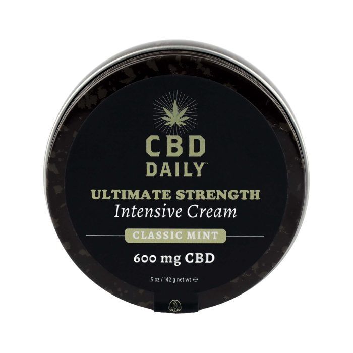 Cbd Daily Ultimate Strength Intensive Cream Classic Mint 5oz