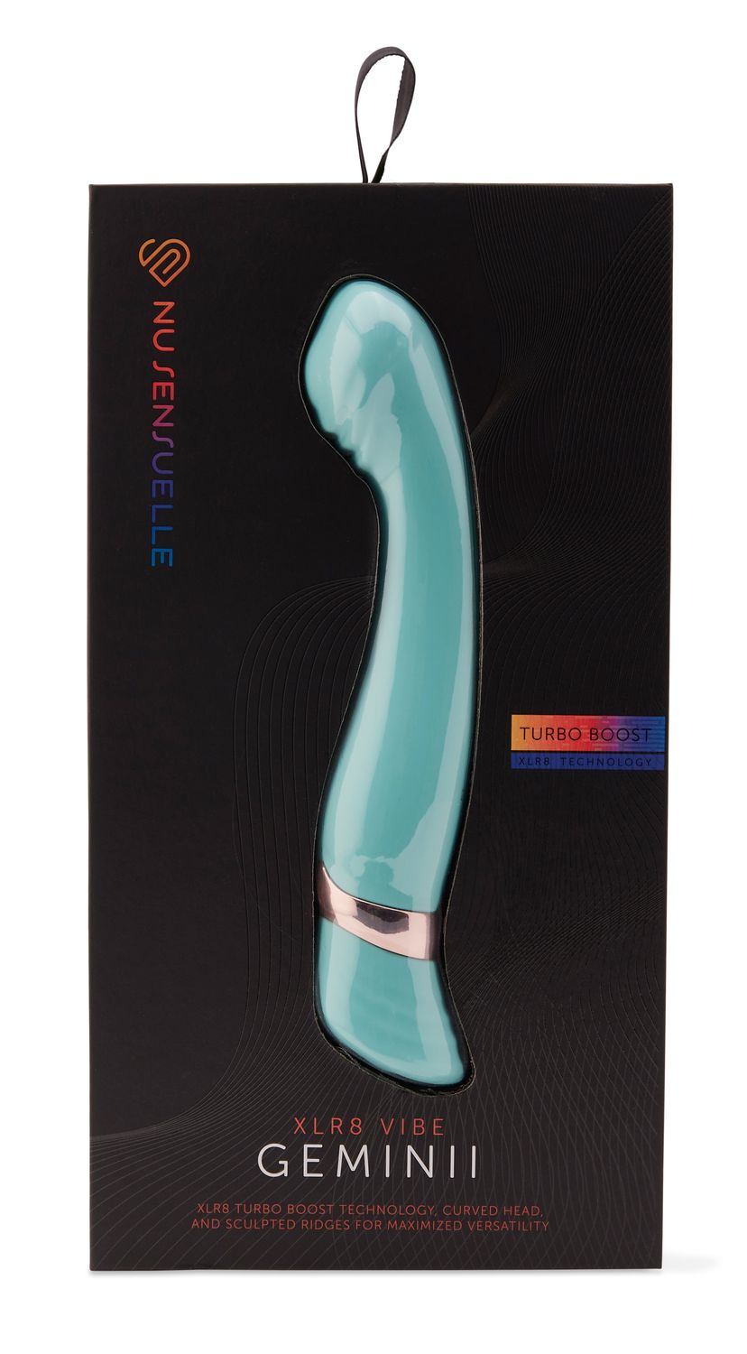 Nu Sensuelle Geminii Xlr8 14F Double Motor Electric Blue