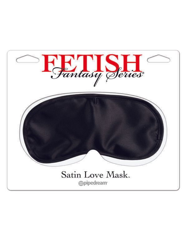 Fetish Fantasy Satin Love Mask Black