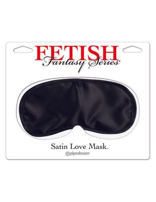 Fetish Fantasy Satin Love Mask Black