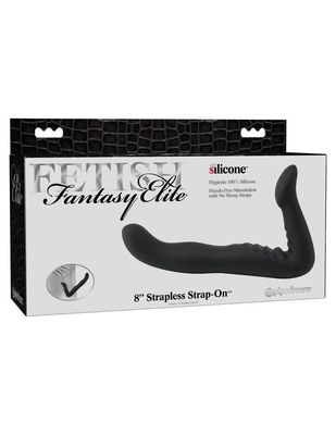 8" Strapless Strap-On