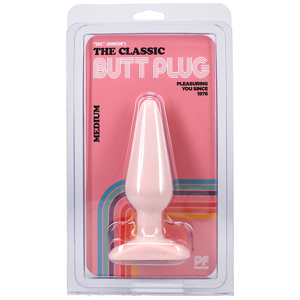 Classic Butt Plug Smooth - Medium