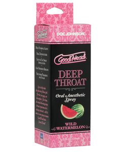 Goodhead Deep Throat Spray Watermelon 2 Fl oz