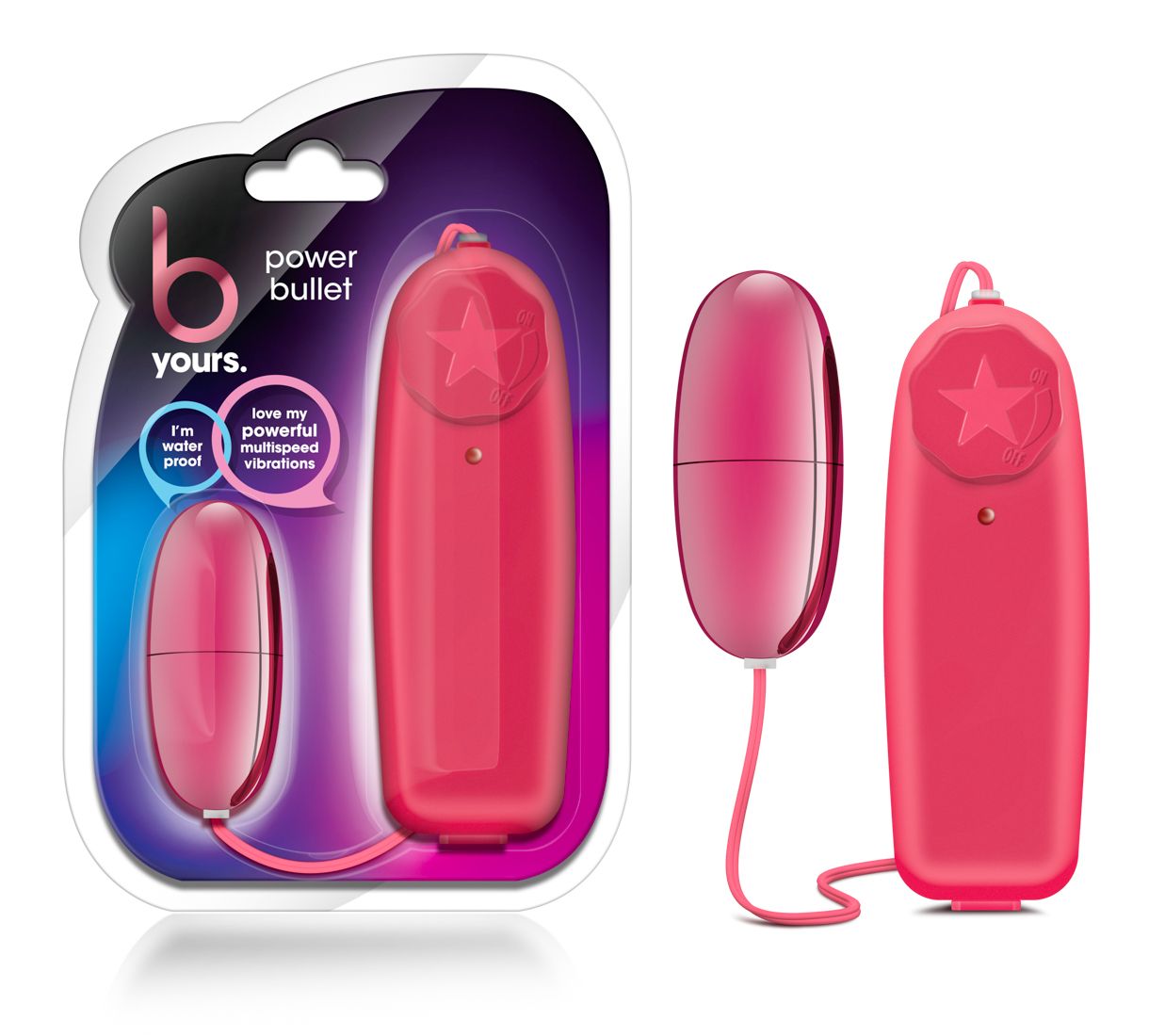B Yours By Blush | Power Bullet Cerise 2.25-Inch Vibrating Bullet
