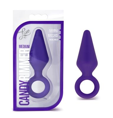 Luxe By Blush | Candy Rimmer Purple 4.5-Inch Anal Plug