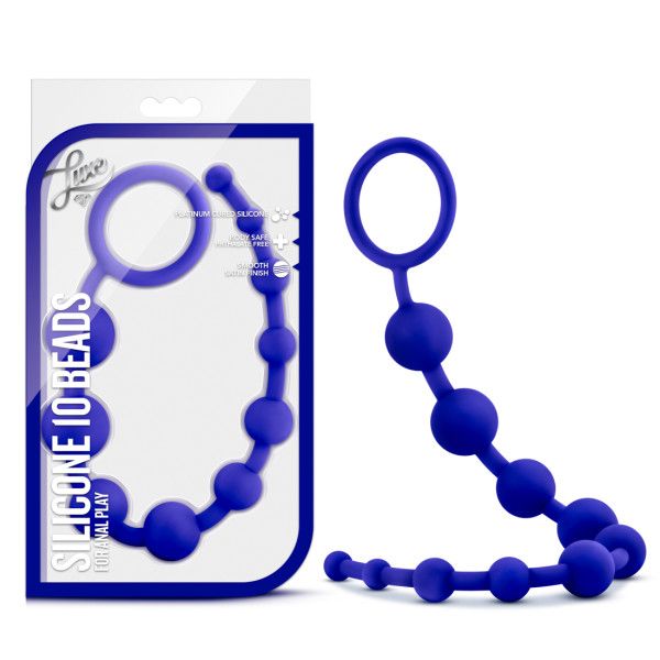 Luxe By Blush | Indigo 12.5-Inch Anal Beads