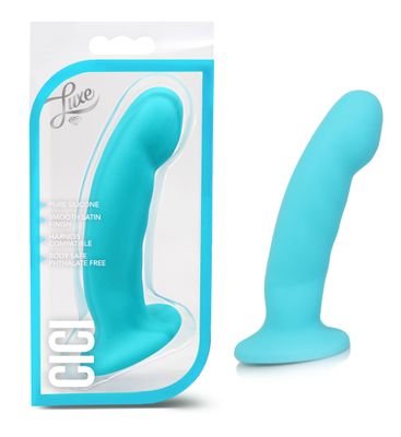 Luxe By Blush | Cici Realistic Blue 5.75-Inch Long Dildo