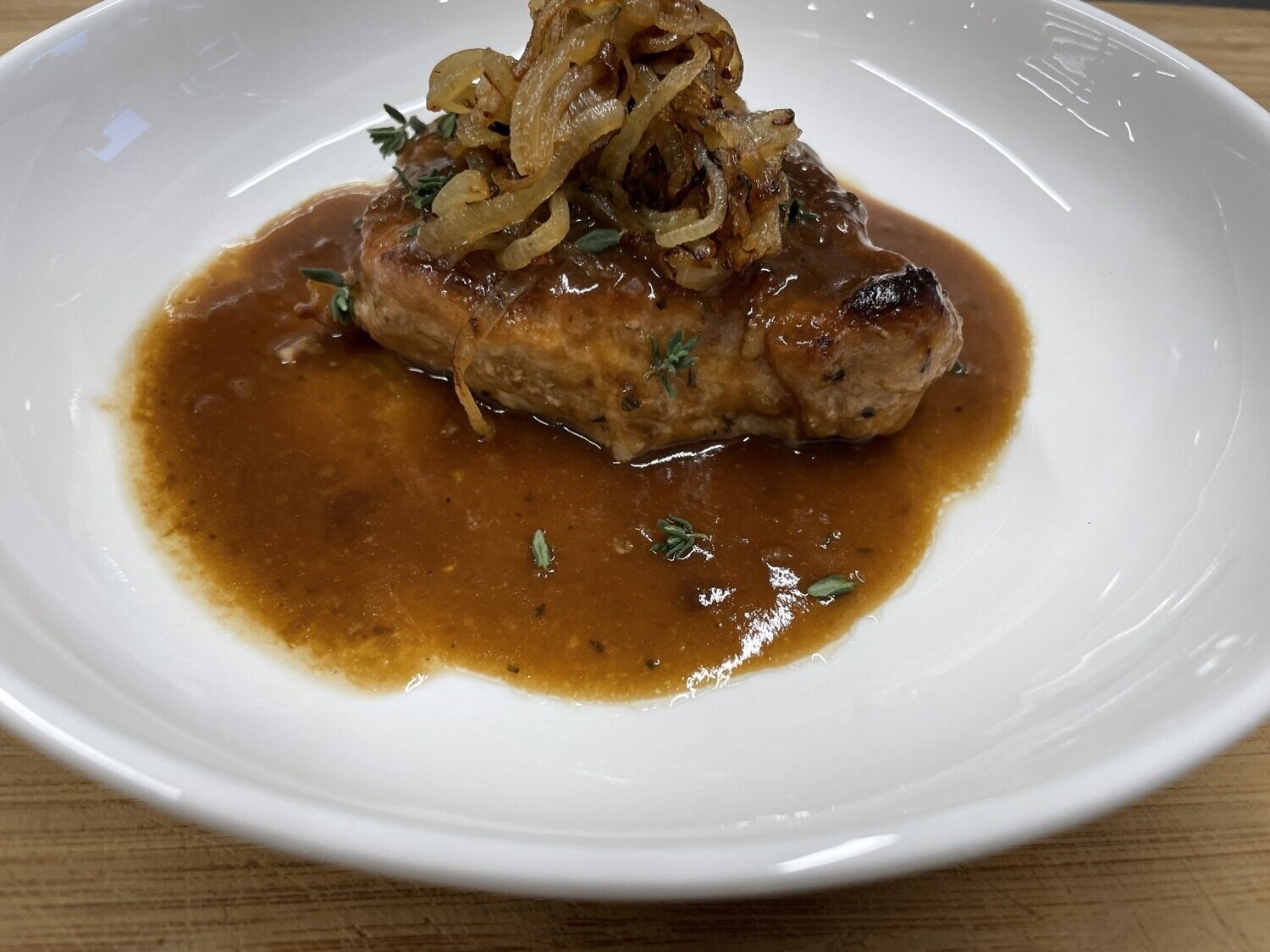 Smothered Pork Chop