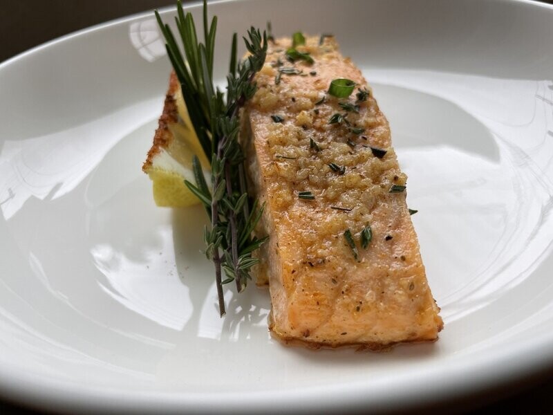 Garlic Herb Salmon