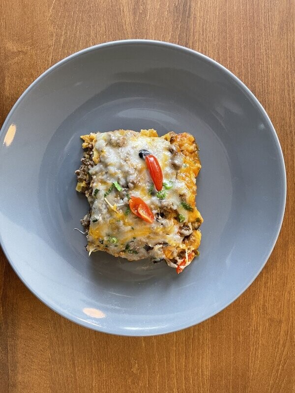Beef Enchilada Casserole