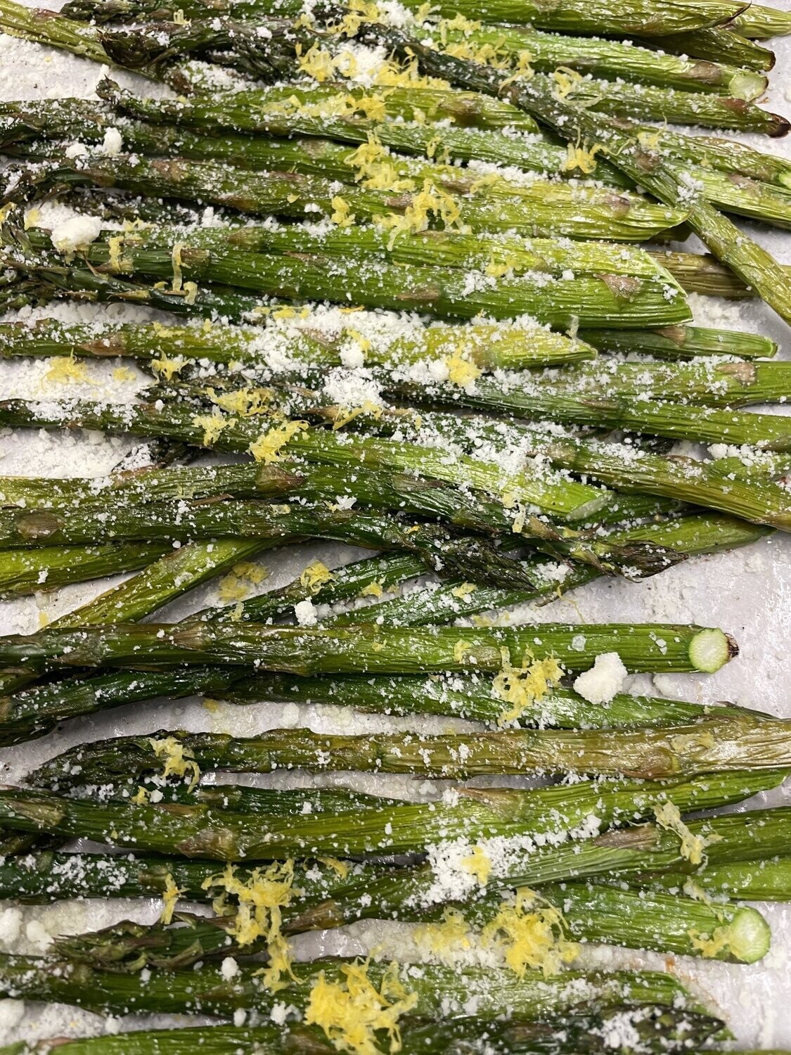 Lemon Parm Roasted Asparagus