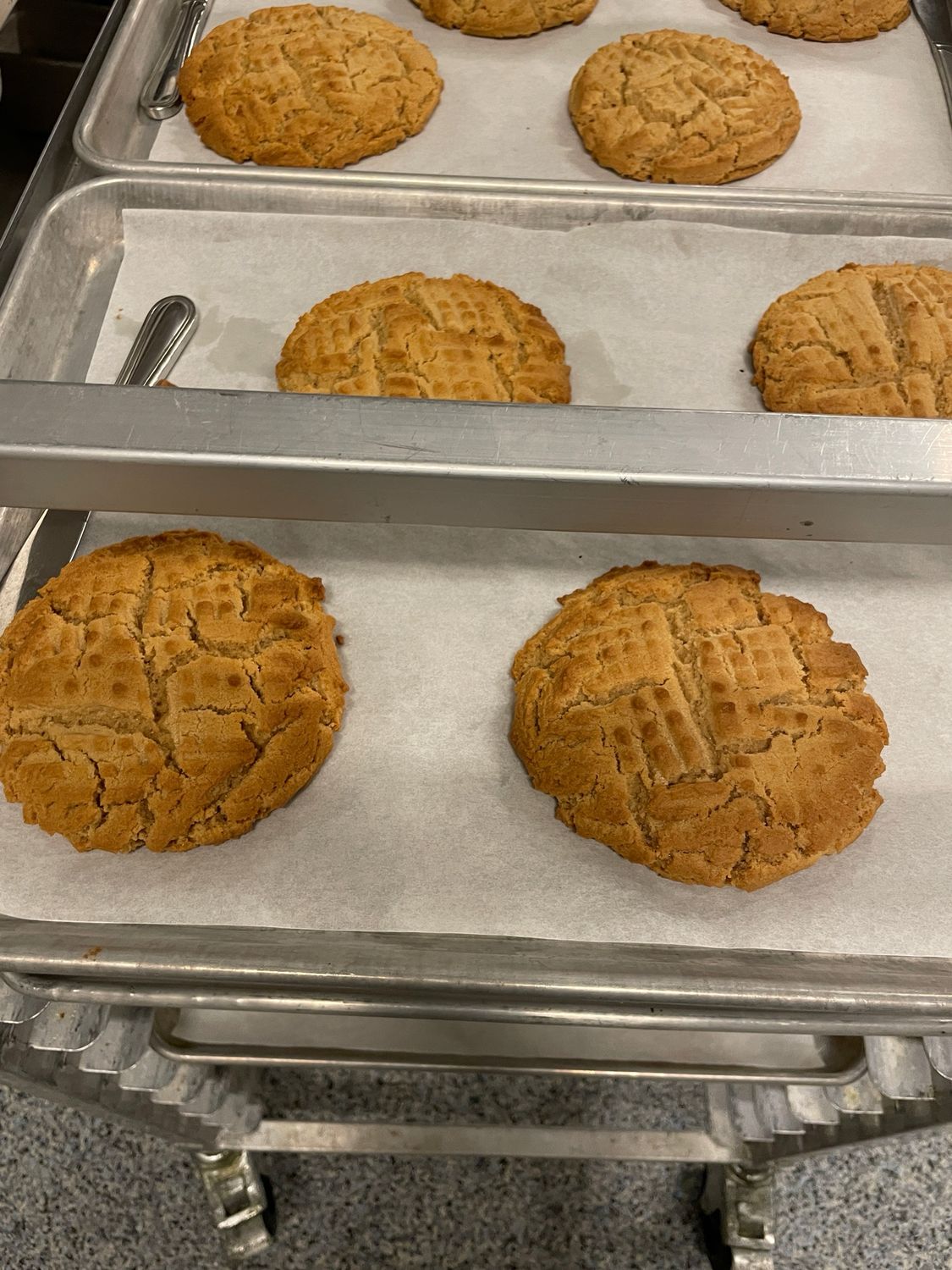 Jumbo Peanut Butter Cookies