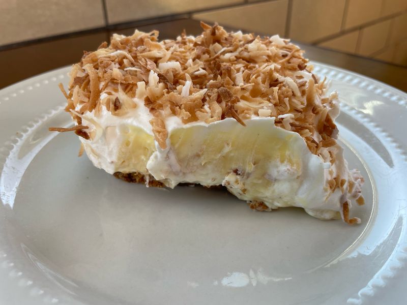 Coconut Cream Pudding Dessert
