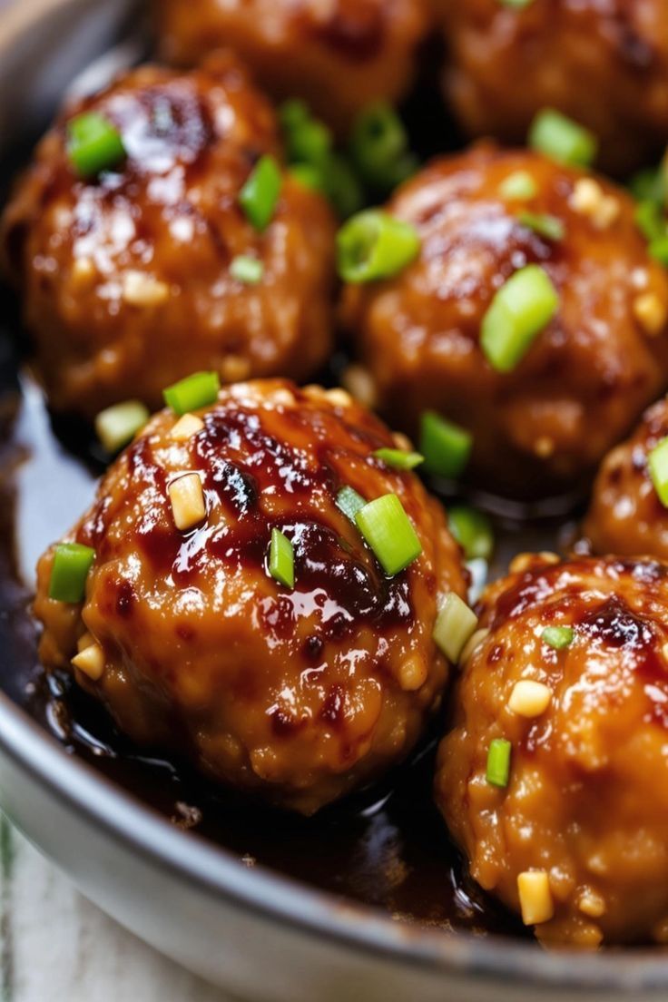 Korean BBQ Meatballs