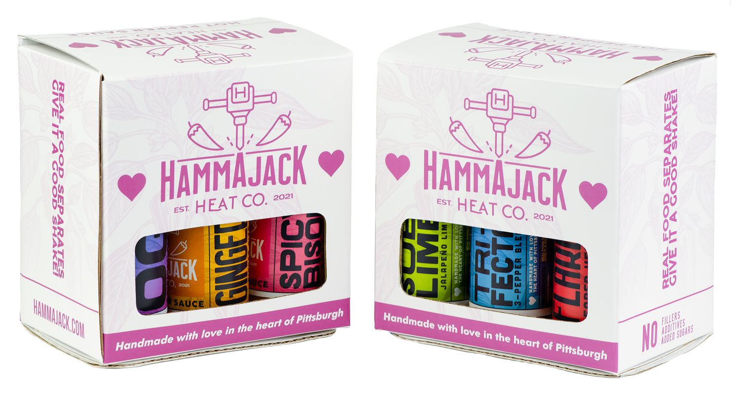 HAMMAJACK Hot Sauce Gift Packs