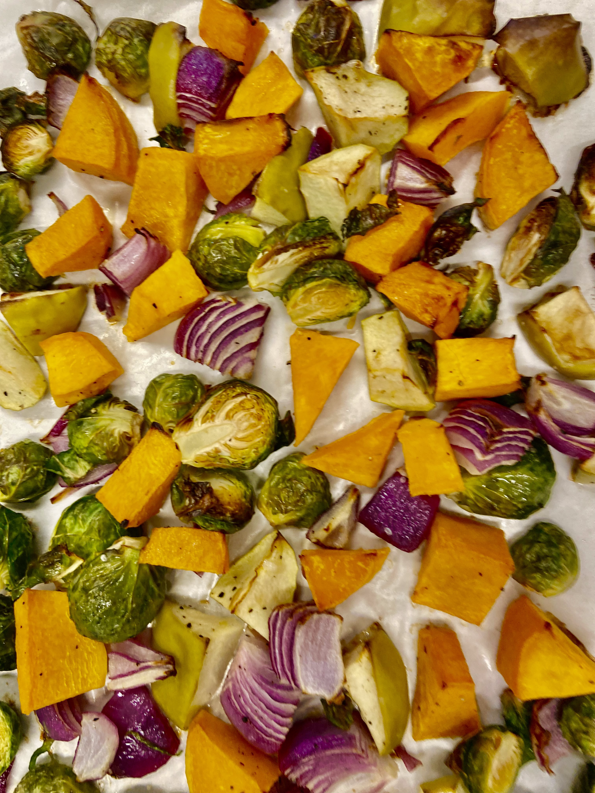 Roasted Seasonal Harvest Vegetables