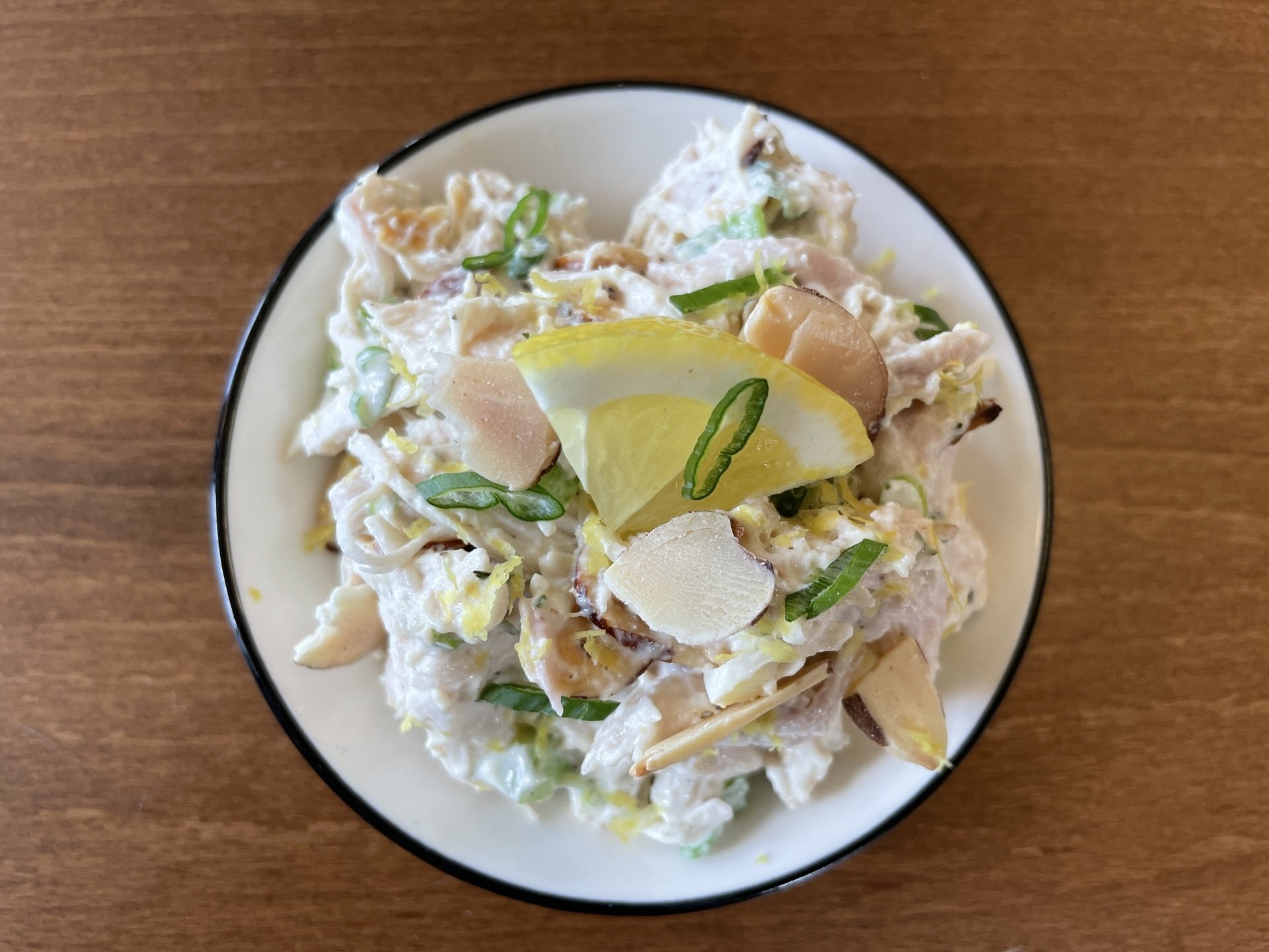 Lemon Almond Chicken Salad