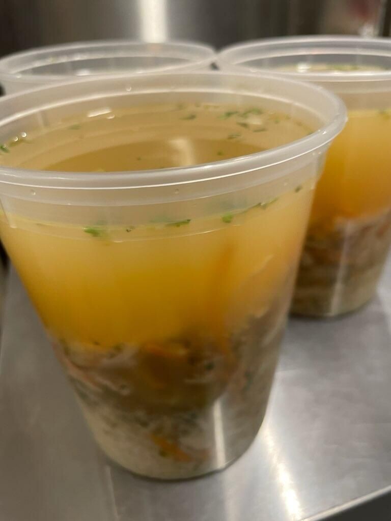 Lemon-y Chicken & Rice Soup