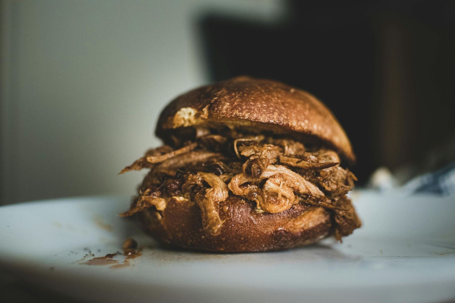 Mini Meal - Pulled Chicken with Carolina Gold BBQ Sauce and Broccoli salad