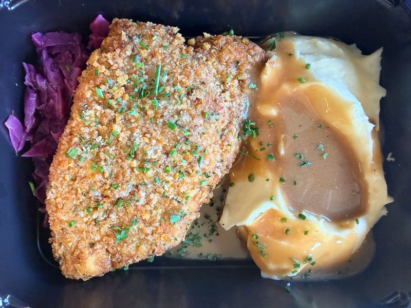 Dad's Favorite Dinner Breaded Pork Chops - Single Serving Meal
