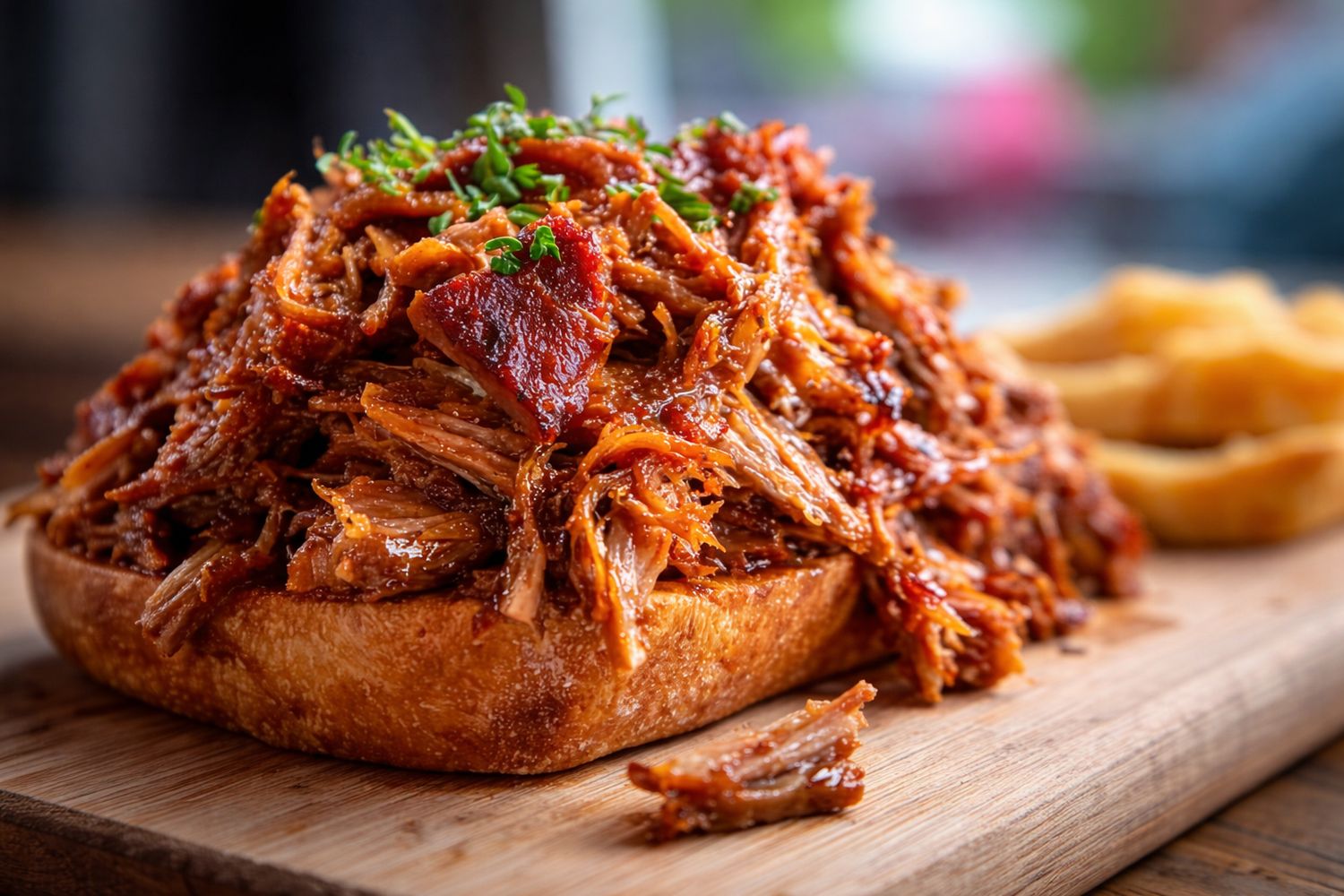 BBQ Pulled Pork with Carolina Gold Sauce - Single Serving Meal BBQ Pulled Pork with Carolina Gold Sauce - Single Serving Meal