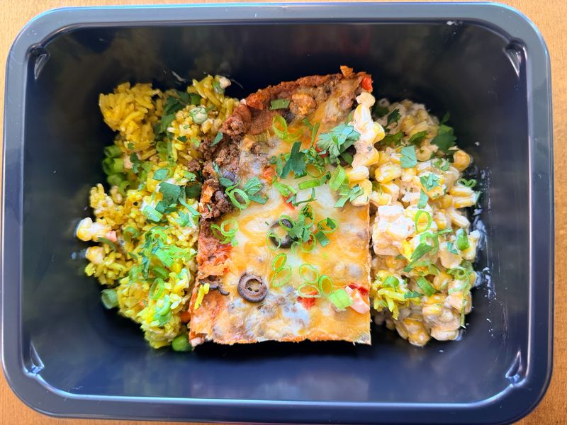 Beef Enchilada Casserole - Single Serving Meal