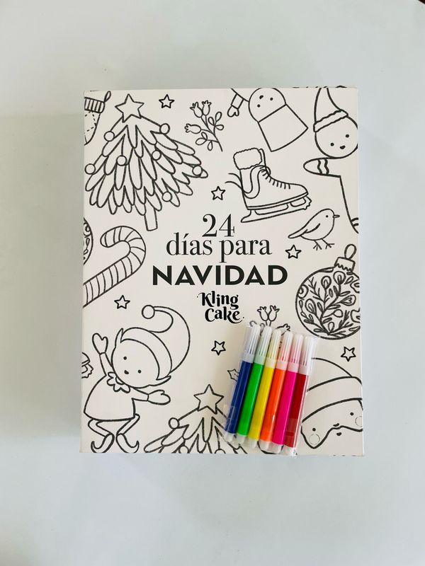 Edición Limitada Calendario de Adviento para Colorear