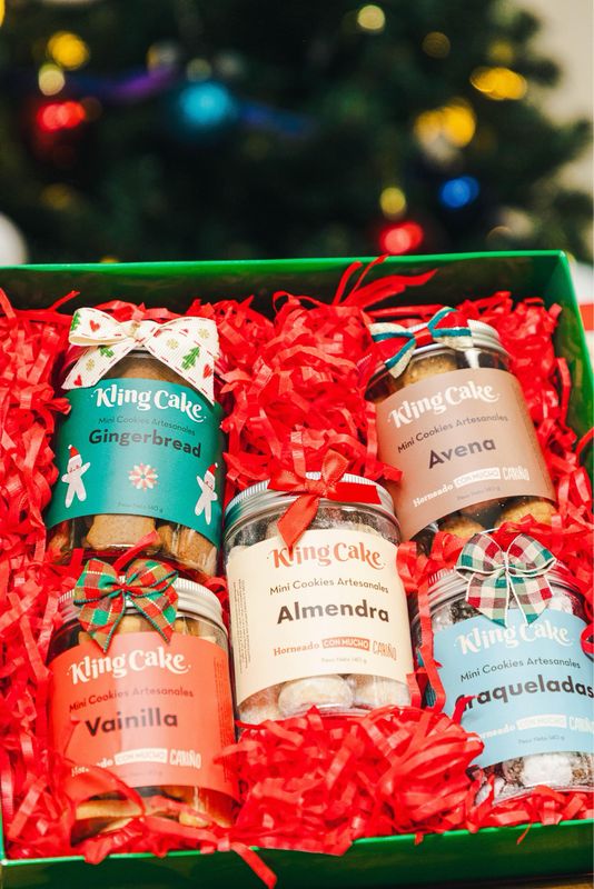 Caja Especial BOLD (5 tarros mini Cookies)