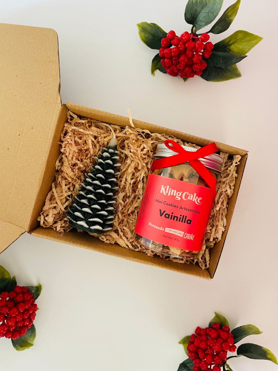Tarro Mini Cookies+ Vela