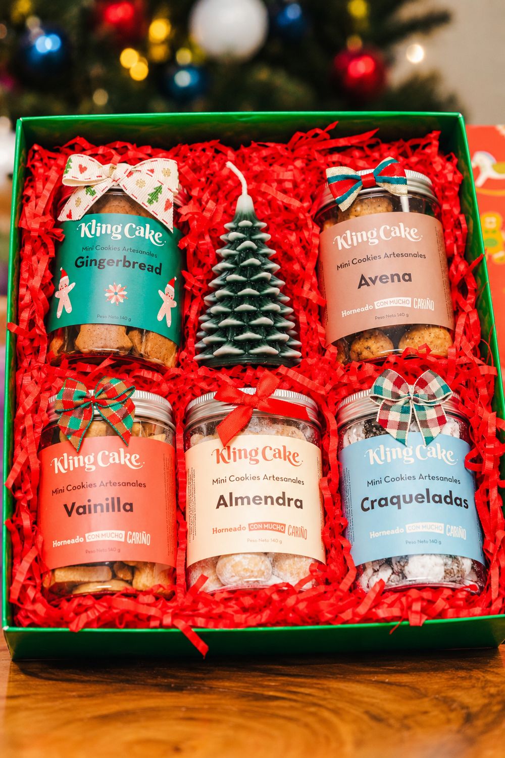 Caja Especial Tarros Mini Cookies (5 tarros mini Cookies)