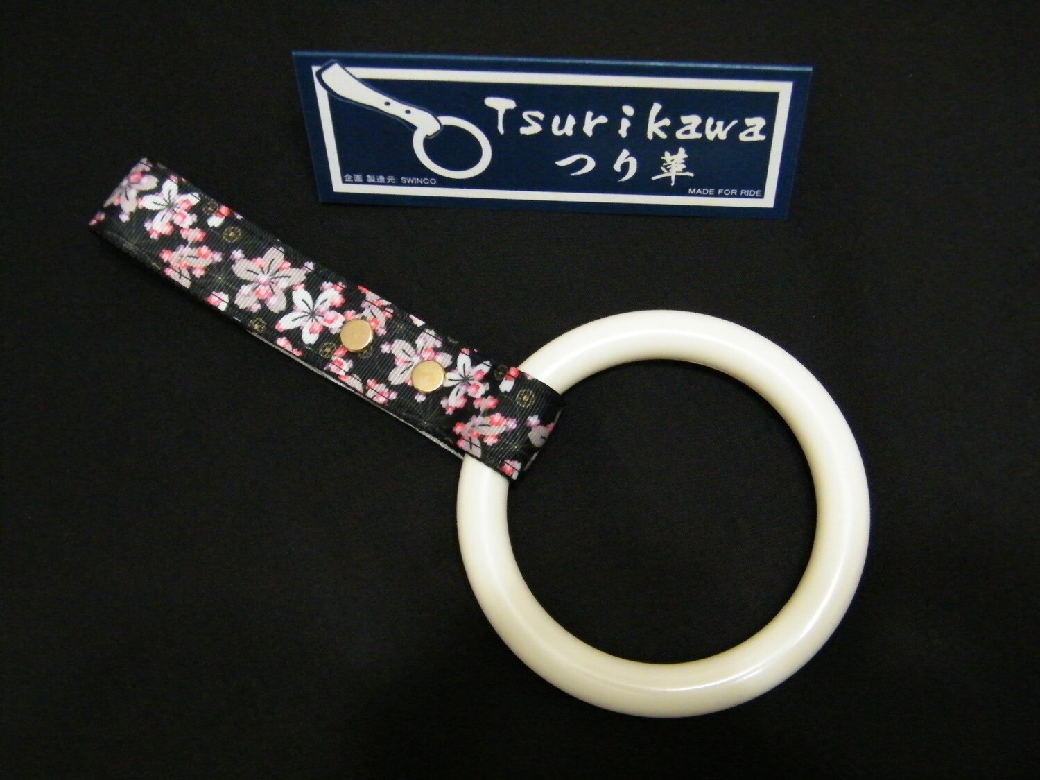 Sakura Japanese Art Tsurikawa Motorcycle Biker Bosozoku Drift JDM Train Handle