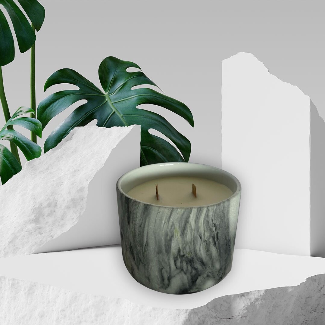Marble Double Wooden Wick
