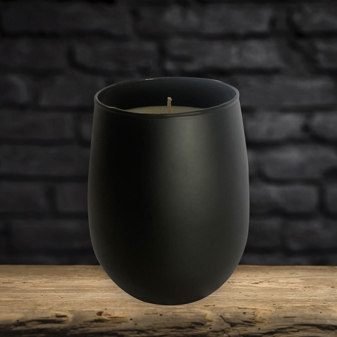 Stemless Glass Matte Black