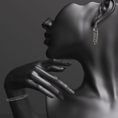 Bracelet and Earring Set
