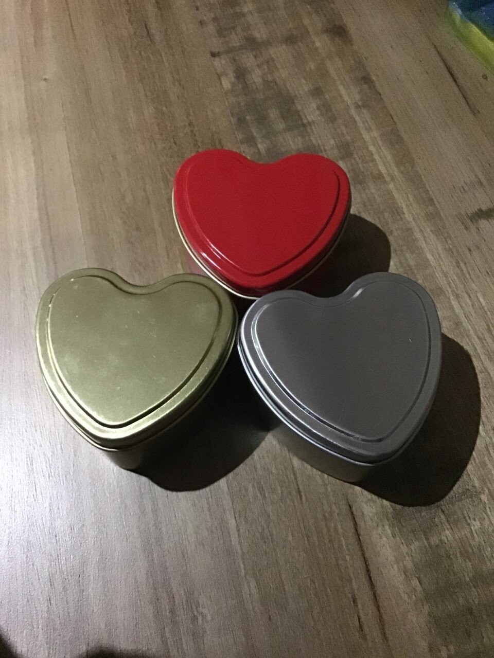 Love-Heart Tins