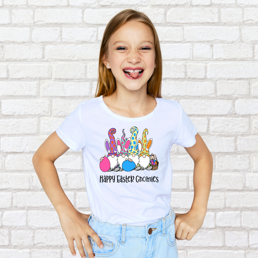 Happy Easter Gnomies Kids T-Shirt