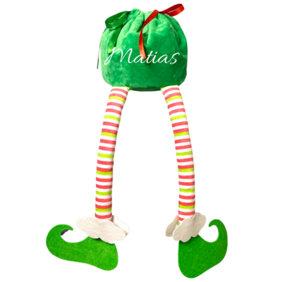Personalised Elf Gift Bag