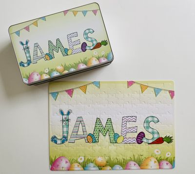 Personalised Easter Jigsaw Puzzle