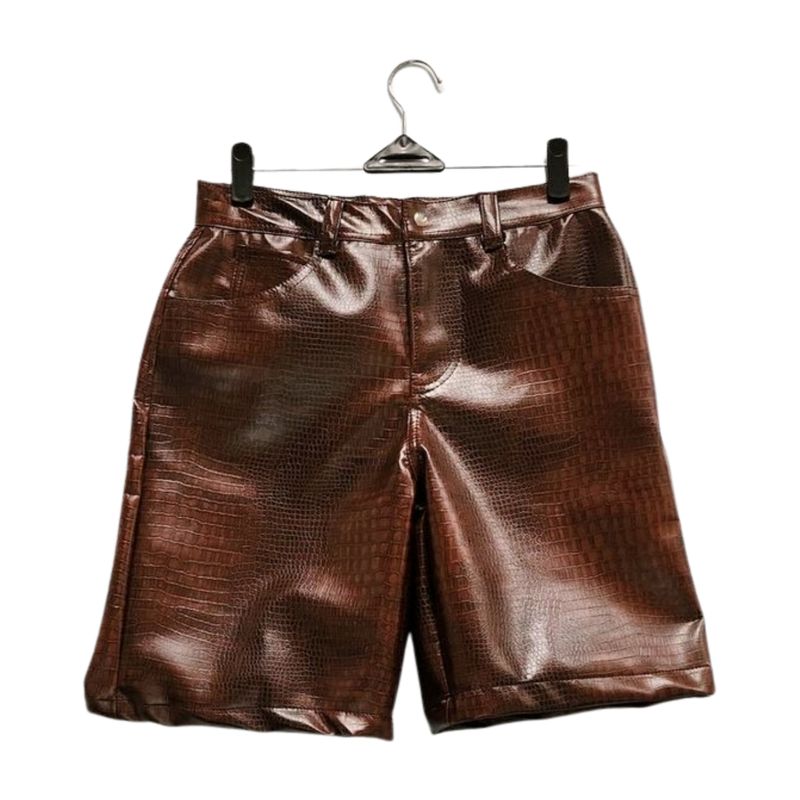 Deesus Leather Shorts